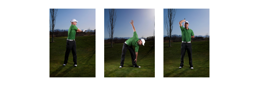 Golf Stretching exercises 