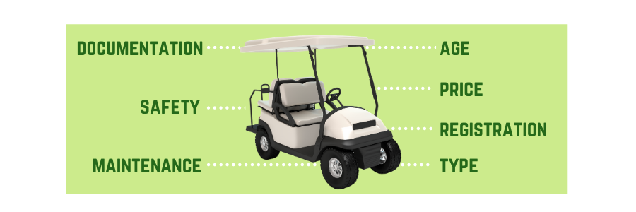 Things to consider before buying a used golf cart
