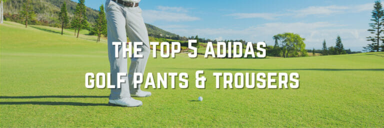 Must-have Adidas Golf Pants And Trousers For Men